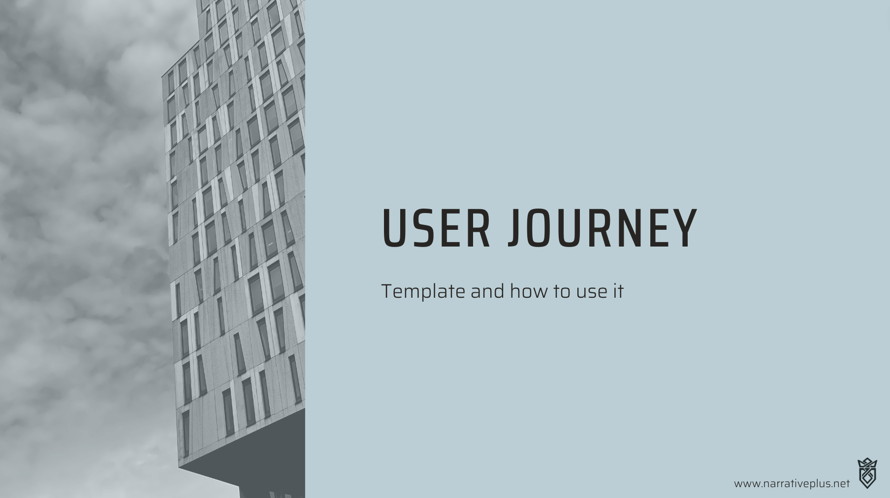 User Journey presentation slide cover